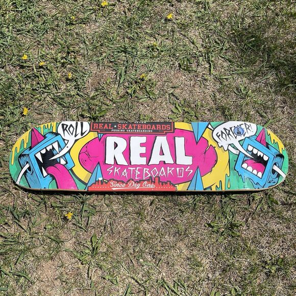 Real Skateboards X Greg Mike Skate Deck - NEW SEALED 8.25”